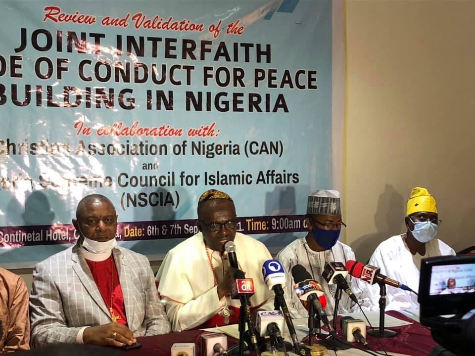 Review and Validation Workshop of the Joint Interfaith Code of Conduct for Peacebuilding in Nigeria